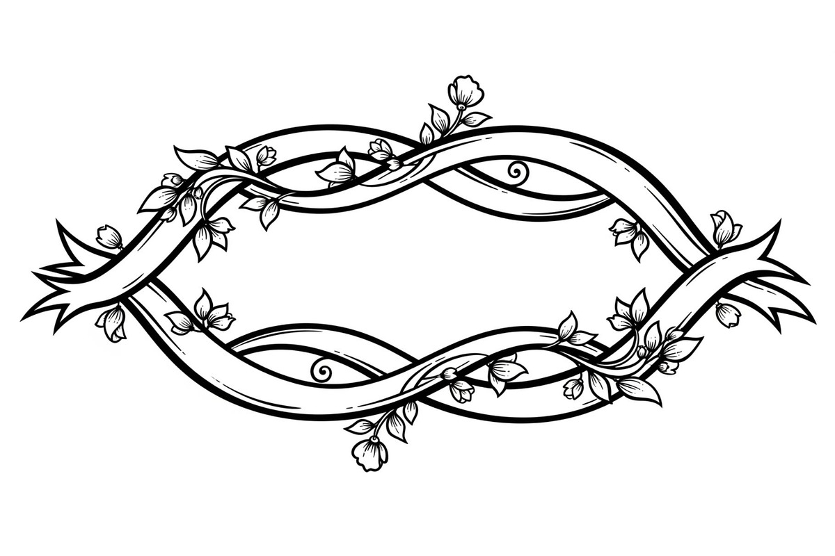 Elegant Floral Frame Vector Bundle, an Illustration by Gfx_Store (Photo 26 of 31)