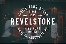 Revelstoke - 5 Font Family