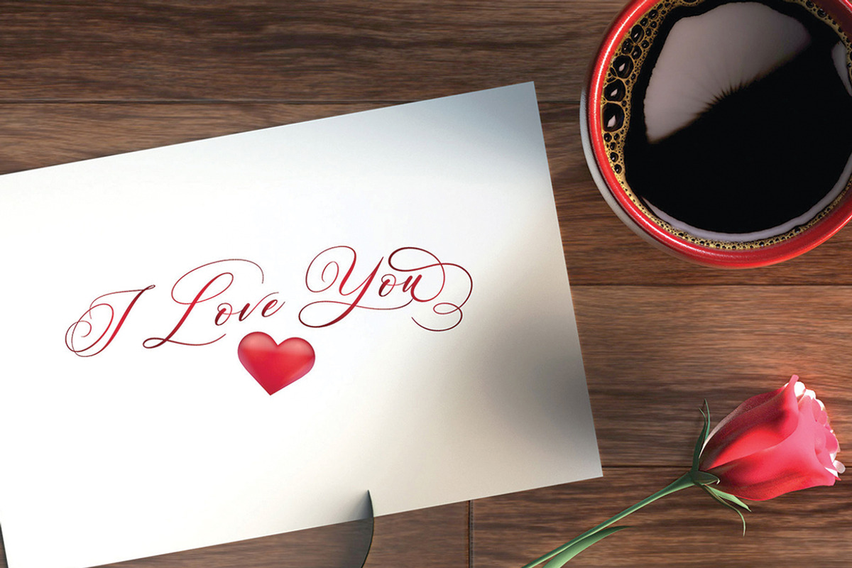 Romantic Rhapsody | Modern Calligrap, a Script Font by Almeera Std (Photo 10 of 10)