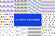 colorful dots patterns set 2020, a Pattern Graphic by designbydi (Thumbnail 11 of 16)