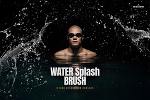 Realistic Water Splash Brushes