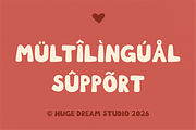 Boopie – Playful Bubbly Font, a Sans Serif Font by Huge Dream Studio (Thumbnail 4 of 8)