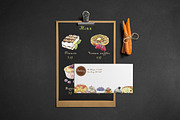 Handwritten tapeface Bakery, a Script Font by miminoshka (Thumbnail 3 of 12)