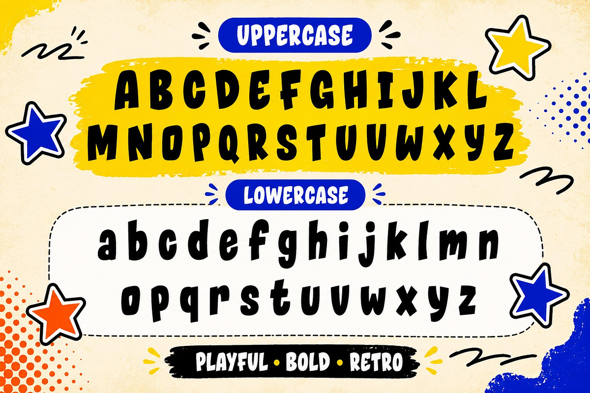 Charzio Geez - Playful Font, a Sans Serif Font by Black Junst (Photo 7 of 7)
