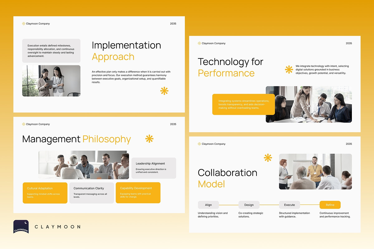 Consulting Pitch Deck Presentation, a Presentation Template by Claymoon Lab (Photo 5 of 7)