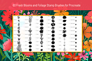 Fresh Blooms and Foliage Brushes, a Brush Add-On by DeloresArt (Thumbnail 2 of 4)