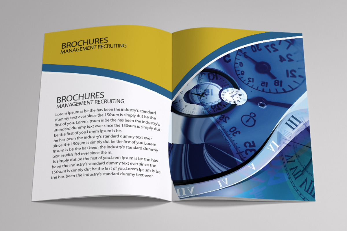 Business Bifold Brochure 16 Pages, a Brochure Template by Psd Templates (Photo 9 of 9)