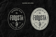 Norsten Vintage Condensed + Extras, a Sans Serif Font by Wandery Supply (Thumbnail 7 of 14)