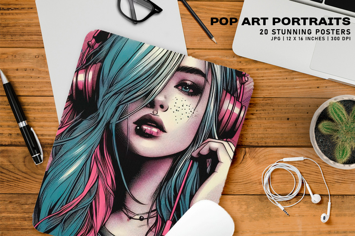 Pop Art Portraits, a Person Illustration by Digital Art Creations (Photo 9 of 11)