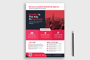 Corporate Flyer Template Design, a Flyer Template by famush (Thumbnail 4 of 5)