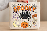 Preppy Spooky Halloween PNG, a Seasonal Illustration by DreamCafeArt (Thumbnail 3 of 7)