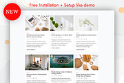 Blog and Shop WordPress Theme, a WordPress Template by AZ-Theme (Thumbnail 7 of 8)
