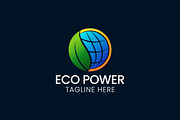 Eco Power Renewable Energy Logo, a Branding & Logo Template by Signatoro (Thumbnail 2 of 3)