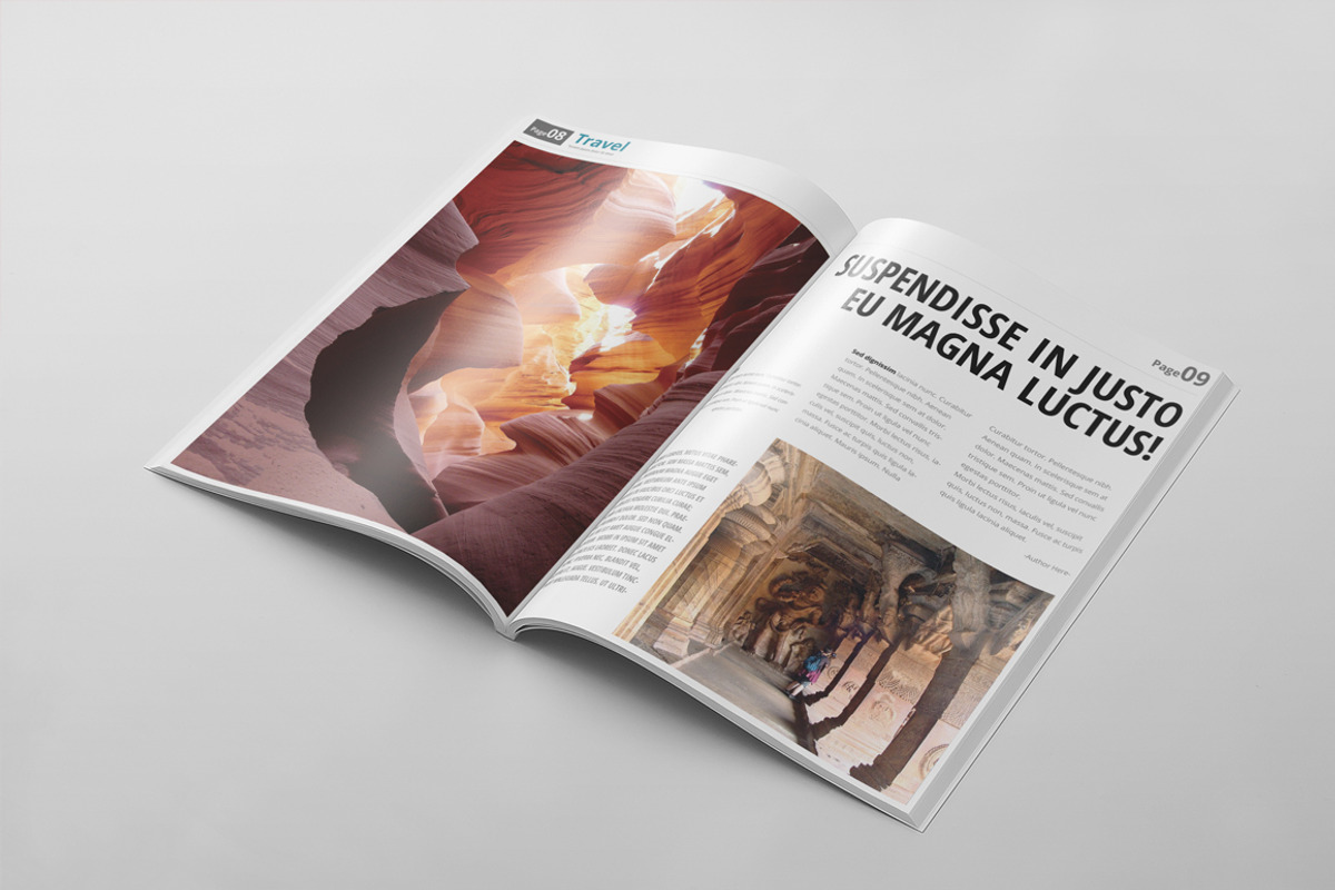 Magazine Template 40, a Magazine Template by pmvch (Photo 3 of 30)
