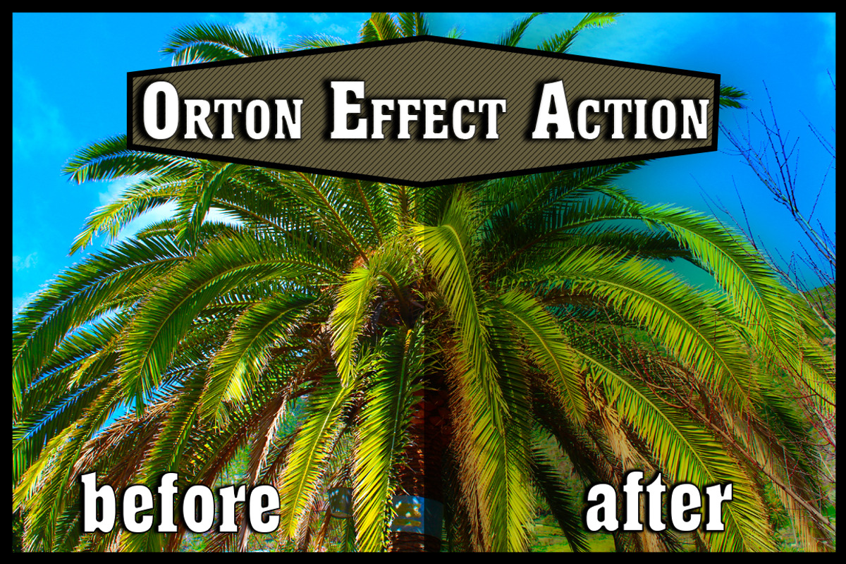 Photoshop Action - Orton Effect preview 4