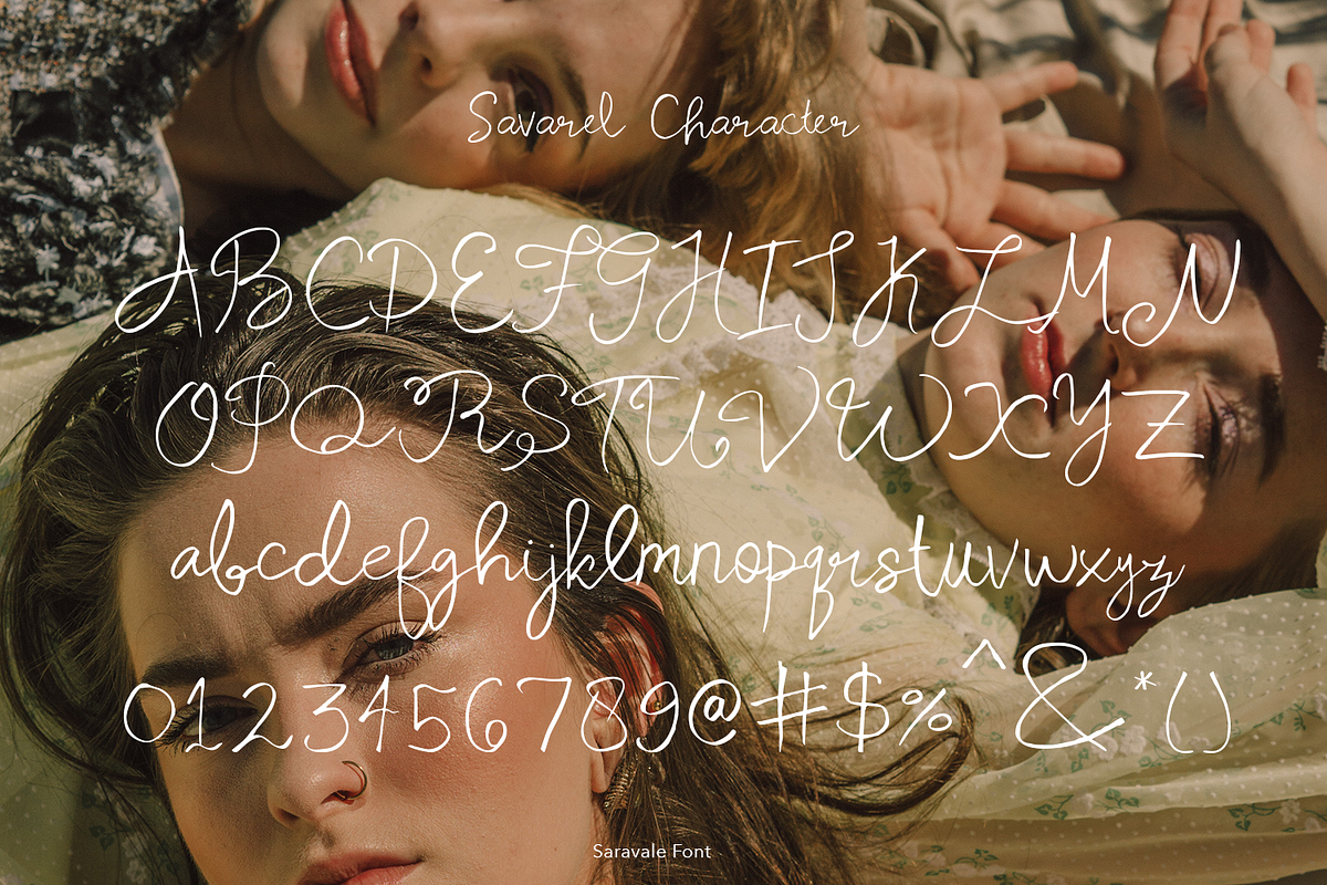 Saravale Script, a Font by madeDeduk (Photo 4 of 10)