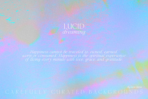 LUCID DREAMING Abstract Psychedelic