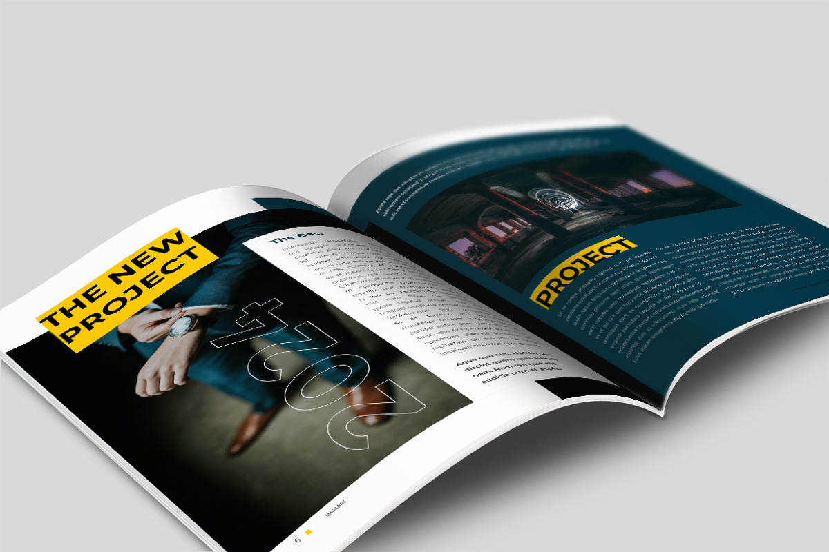 Magazine Template – Balance