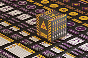 Dangerous Hazard Signs Bundle, an Icon by xresch (Thumbnail 8 of 14)