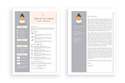 Creative resume and cover letter, a Resume Template by UTM Studio (Thumbnail 4 of 4)