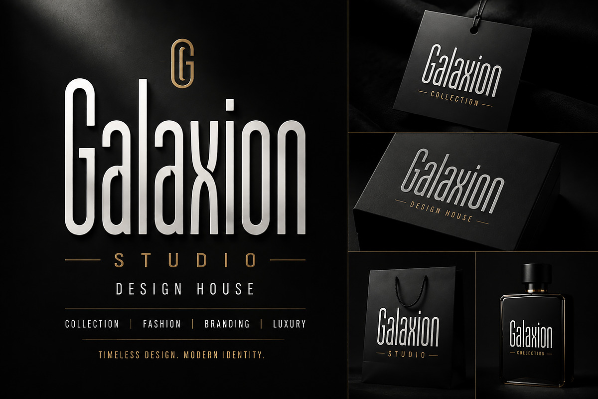 Galaxion, a Serif Font by Wow Magic (Photo 3 of 5)