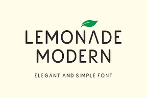 Lemonade Modern