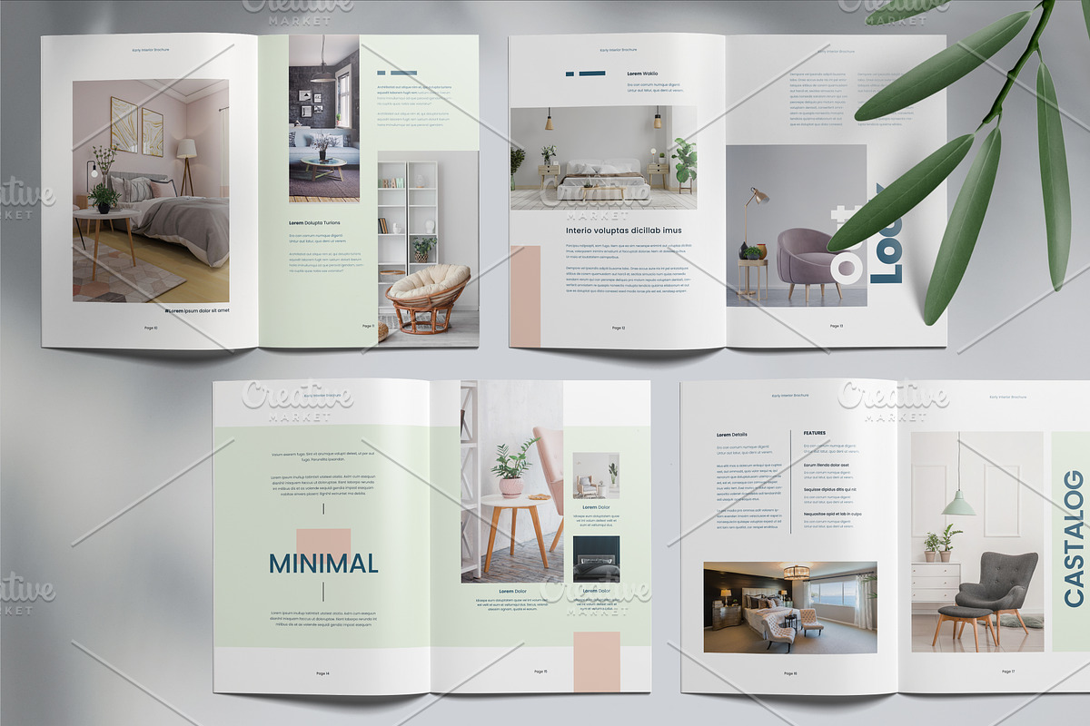 Interior Catalog Template, a Brochure Template by Cristal Pioneer (Photo 3 of 5)