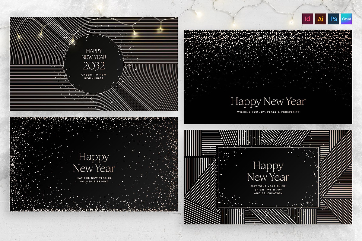 Happy New Year Background Templates preview 2