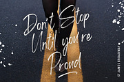 Shutterland Handbrush Script, a Script Font by Creatype Studio (Thumbnail 6 of 9)