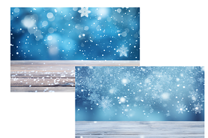 170 Christmas Digital Backgrounds