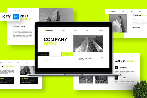 Company Deck - Business Keynote preview 7
