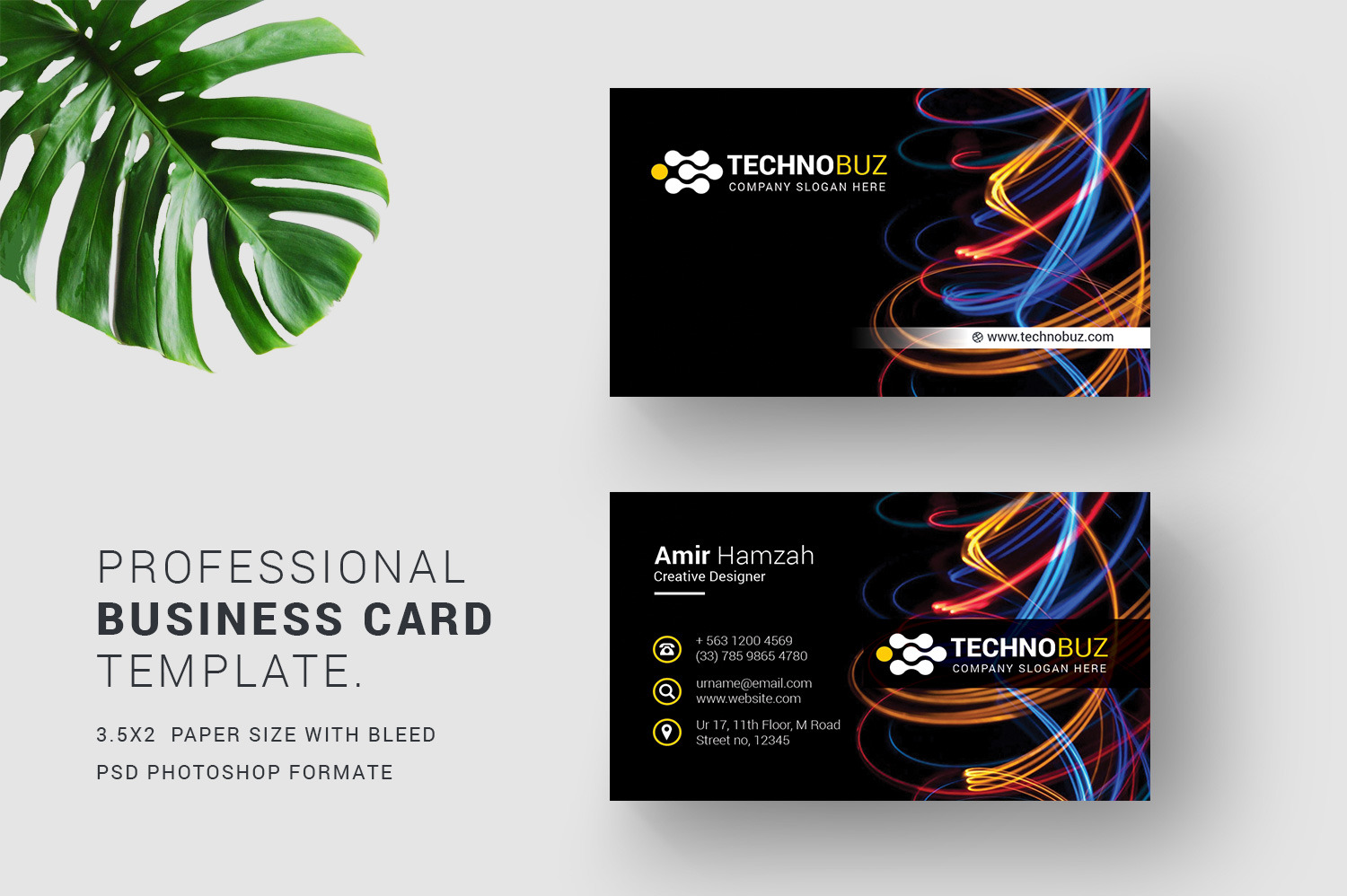Business Cards, a Business Card Template by GenerousArt