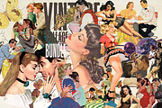 400+ Vintage Collage Bundle, an Object Graphic by Lilithcollageart (Thumbnail 1 of 11)