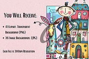 Pastel Playtime: Whimsical kit, a Person Illustration by NiiiNArt (Thumbnail 2 of 7)