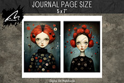 Whimsical Ladybug Girl, Collage Page, a Person Illustration by Digital Art Mahdiseño (Thumbnail 6 of 9)