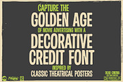 Dead Cinema - Movie Poster Font, a Sans Serif Font by Remedy667 (Thumbnail 2 of 5)
