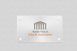 Law Firm Logo Template