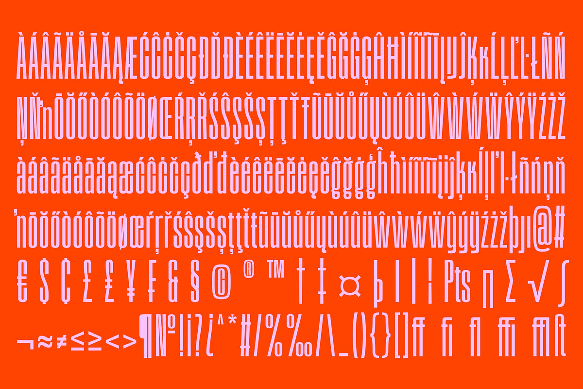 GR SANG - Condensed Display Typeface, a Sans Serif Font by Garisman Std (Photo 4 of 16)