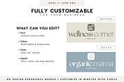 Podcast Logo Kit Canva Template, a Branding & Logo Template by BrandhavenStudio (Thumbnail 9 of 11)