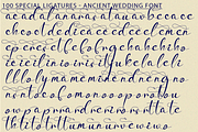 Ancient Wedding - Script Font, a Script Font by 177Studio (Thumbnail 6 of 8)