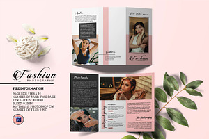 Photography Trifold Brochure, a Brochure Template by Template Shop