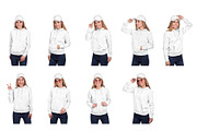 Female Hoodie & Baseball Cap Mockup, a Hoody Mockup by Hi, Mock-Up! (Thumbnail 9 of 9)
