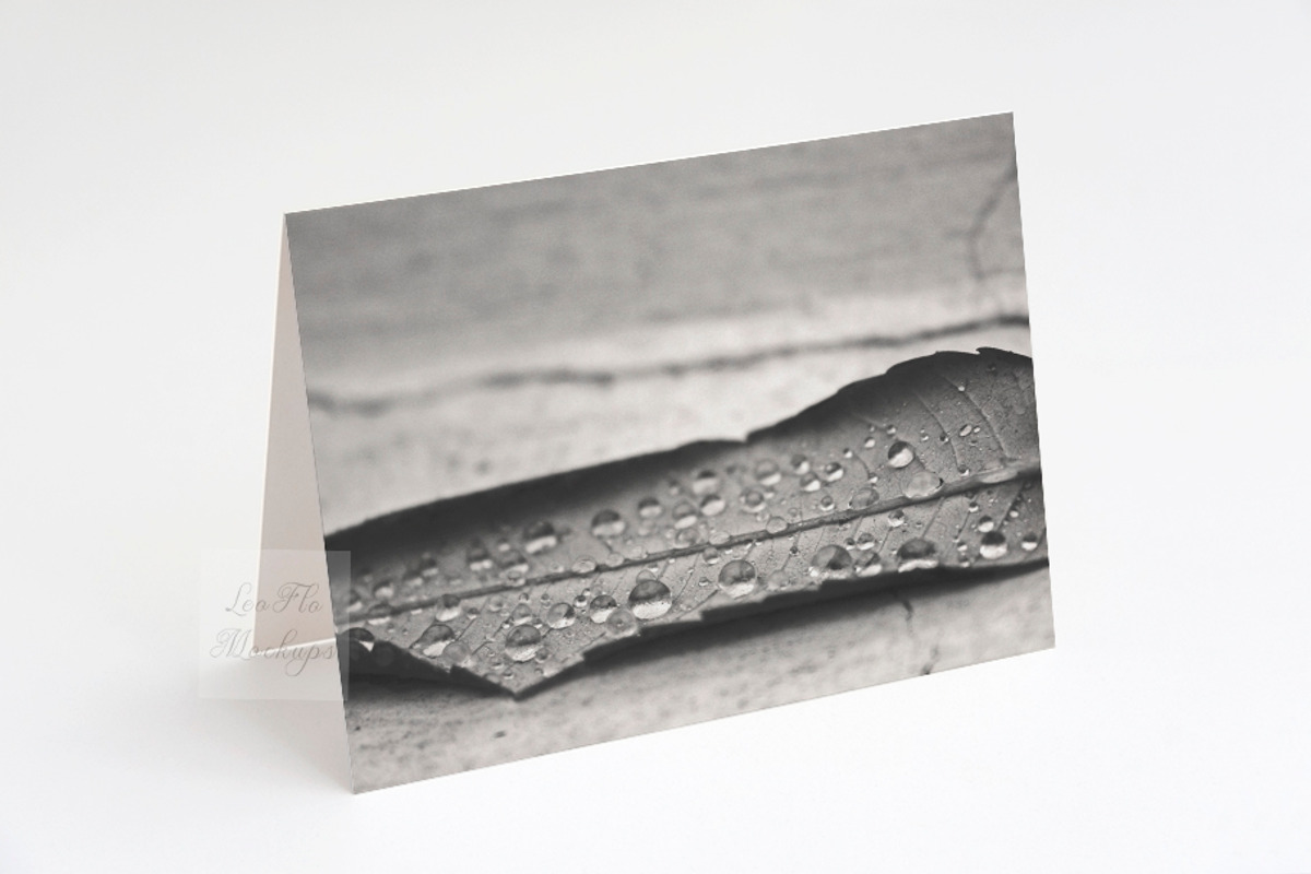 A2 Greeting card mockup invitation, a Print Template by Leo Flo Mockups (Photo 5 of 5)