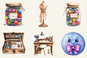 Watercolor Cosmos Flower Clipart, an Illustration by OK Design (Thumbnail 3 of 5)