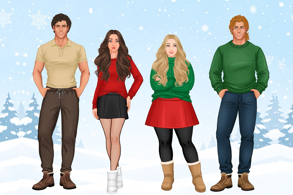 Christmas Character Creator, a Person Illustration by Elenbushe (Photo 16 of 20)