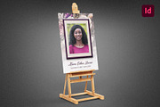 Purple Floral Funeral Poster, a Poster Template by loswl (Thumbnail 4 of 4)