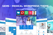 Gems - Medical & Business WordPress, a WordPress Template by Cherry Wordpress Theme (Thumbnail 1 of 8)