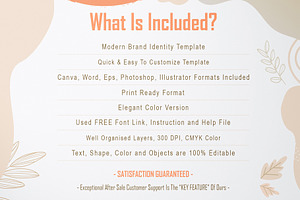 Business Identity Pack Canva & Word