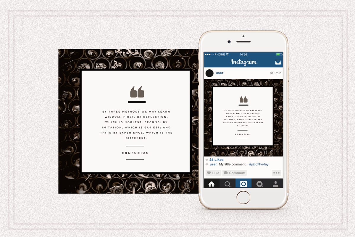 AMBIENT Social Media quote pack, a Social Media Template by Vova (Photo 7 of 7)