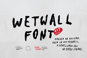 Wetwall Font